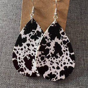 Cow Print earrings